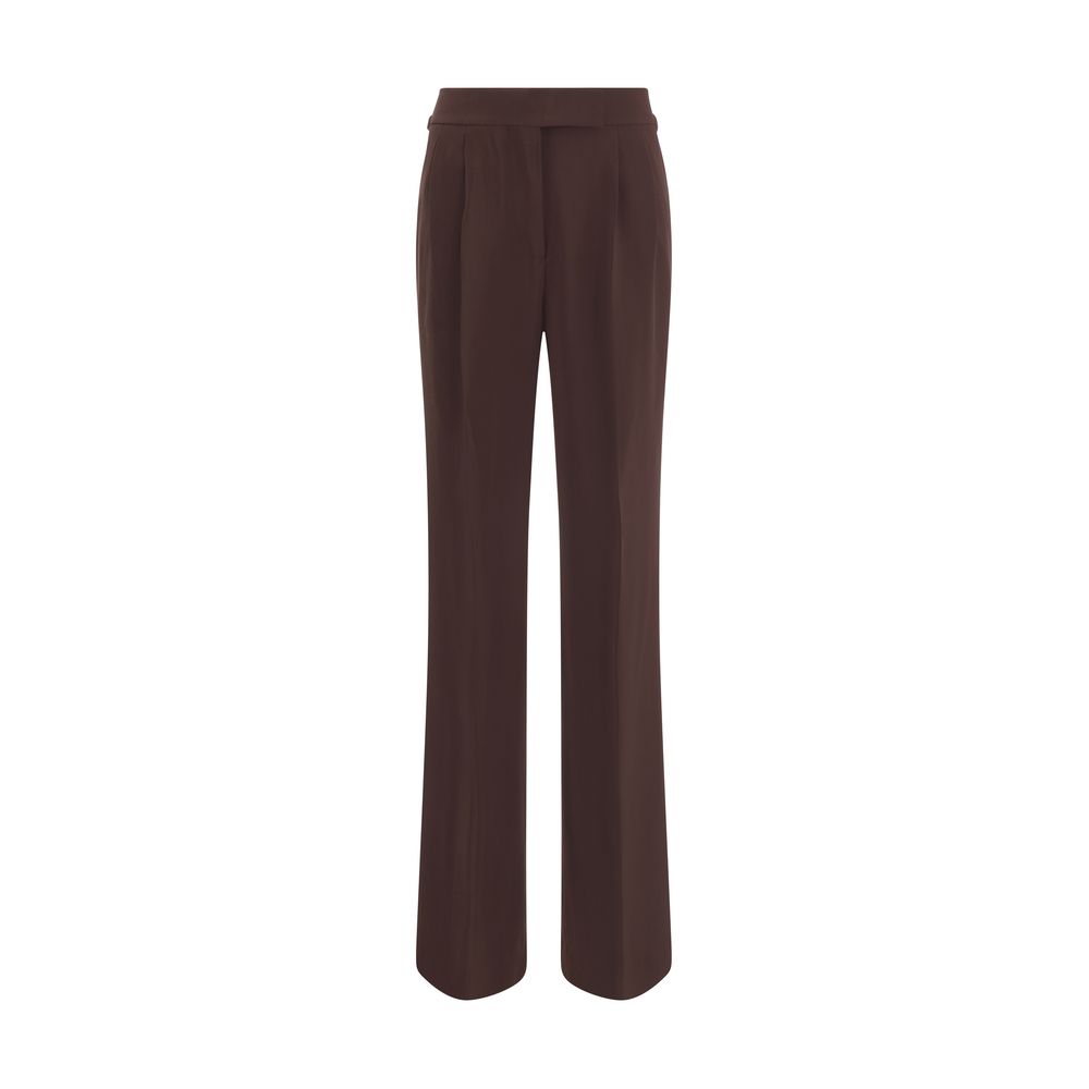 Tom Ford Brown Viscose Casual Pants