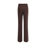 Tom Ford Brown Viscose Casual Pants