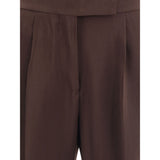 Tom Ford Brown Viscose Casual Pants