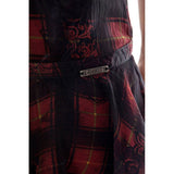 John Galliano Black Silk Women Skirt