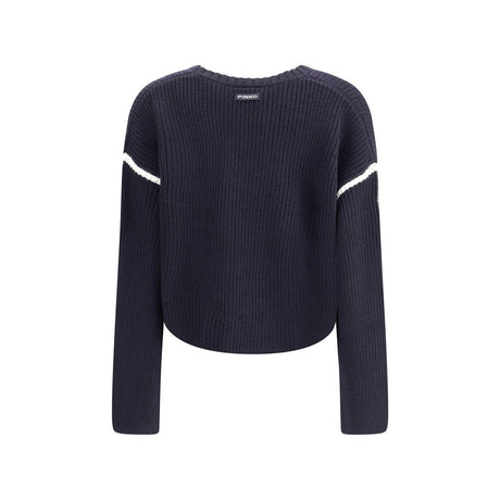 PINKO Blue Wool Sweatshirt