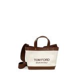 Tom Ford Beige Cotton Tote Bag