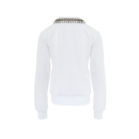Gucci White Cotton Sweatshirt