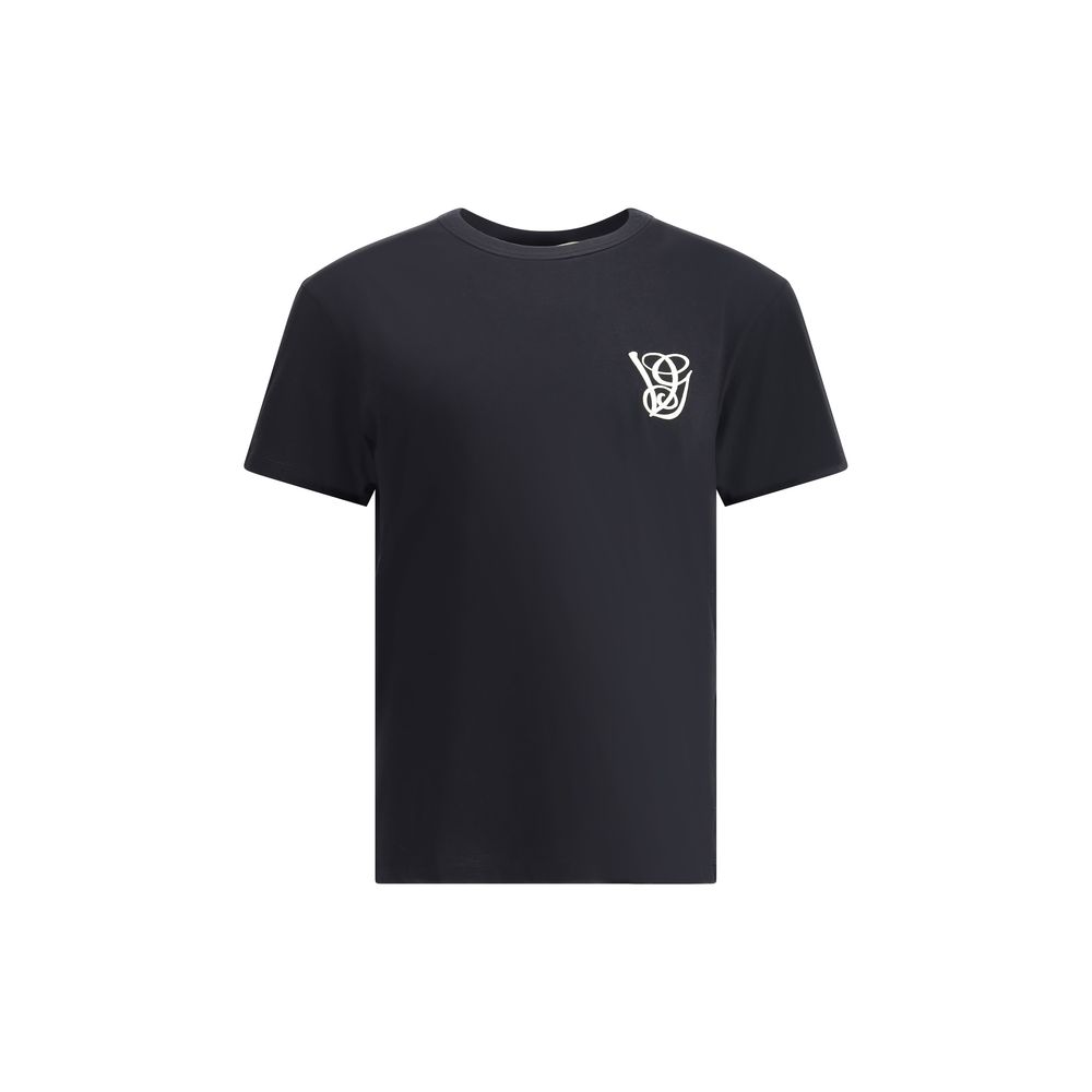 Valentino Black Cotton T-Shirt