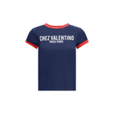 Valentino Blue Cotton T-Shirt