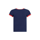 Valentino Blue Cotton T-Shirt