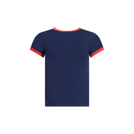 Valentino Blue Cotton T-Shirt