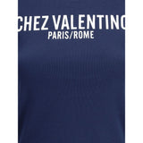 Valentino Blue Cotton T-Shirt
