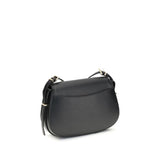 Michael Kors Black Calf Leather Bos Taurus Shoulder Bag