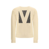 Valentino Beige Cotton Sweatshirt