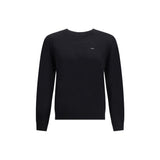 Prada Black Fleece Wool Sweatshirt