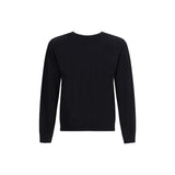 Prada Black Fleece Wool Sweatshirt
