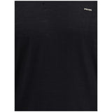 Prada Black Fleece Wool Sweatshirt