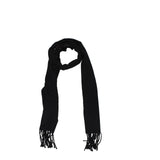 Off-White Black Cashmere Scarf