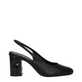Max Mara Black Leather Pumps