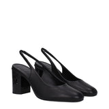Max Mara Black Leather Pumps