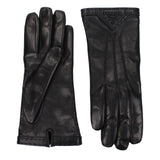 Prada Black Leather Gloves