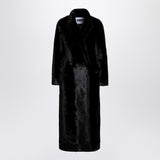 Sword 6644 Black long faux fur coat