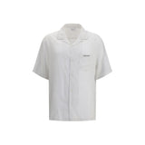 Alexander McQueen White Viscose Pattern Shirt
