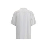 Alexander McQueen White Viscose Pattern Shirt