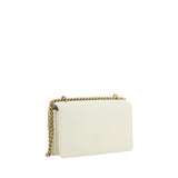 PINKO Beige Calf Leather Bos Taurus Shoulder Bag