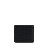 Saint Laurent Black Calf Leather Bos Taurus Wallet