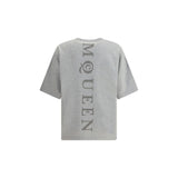 Alexander McQueen Gray Cotton T-Shirt