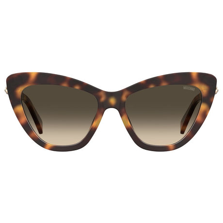 Moschino Brown Acetate Sunglasses