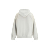 Balenciaga White Cotton Sweatshirt