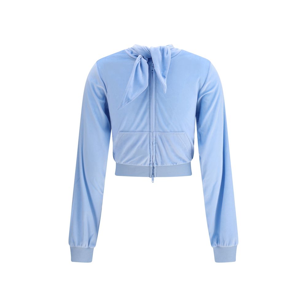 Balenciaga Light Blue Triacetate Top
