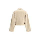 Balenciaga Beige Cotton Denim Jacket