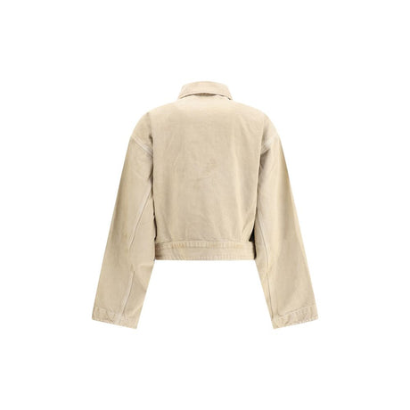 Balenciaga Beige Cotton Denim Jacket
