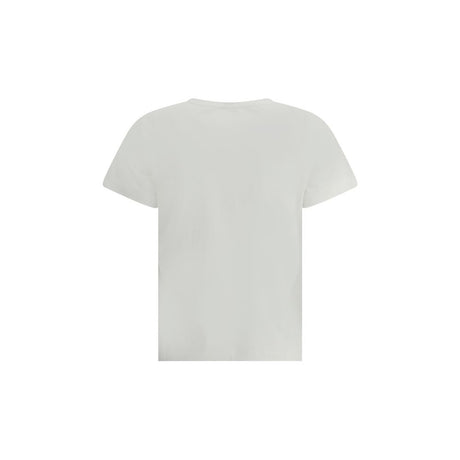 PINKO White Cotton T-Shirt