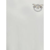 PINKO White Cotton T-Shirt