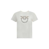 PINKO White Cotton T-Shirt