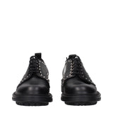 Max Mara Black Leather Oxfords And Derbies