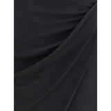 Versace Black Viscose Skirt