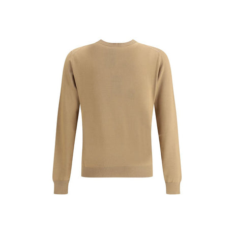 Fendi Beige Fleece Wool Sweatshirt