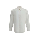 Saint Laurent White Cotton Dress Shirt