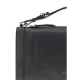 Coccinelle Black Calf Leather Bos Taurus Handbag