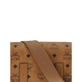 MCM Brown Fabric Shoulder Bag