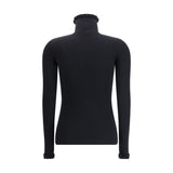 Valentino Black Fleece Wool Sweatshirt