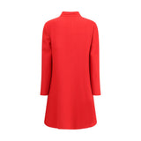 Valentino Multicolor Fleece Wool Coat
