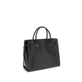 Michael Kors Black Calf Leather Bos Taurus Shoulder Bag