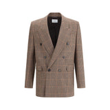 Saint Laurent Beige Wool Blazer