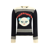 Valentino Multicolor Fleece Wool Sweatshirt