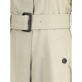 Burberry Beige Cotton Coat