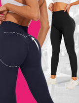 Leggings - Cropped High-waisted Seamless Solid Color Dark Gray