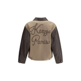 Kenzo Brown Leather Jacket