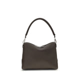 Fendi Brown Calf Leather Bos Taurus Shoulder Bag